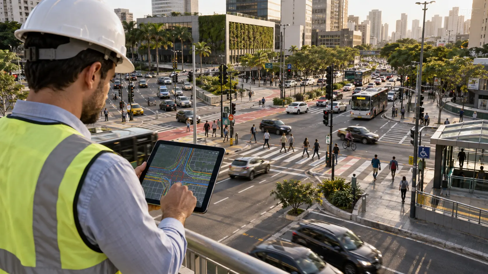 Avaliação de tráfego, transporte, pedestres e acessibilidade para EIV e RITT