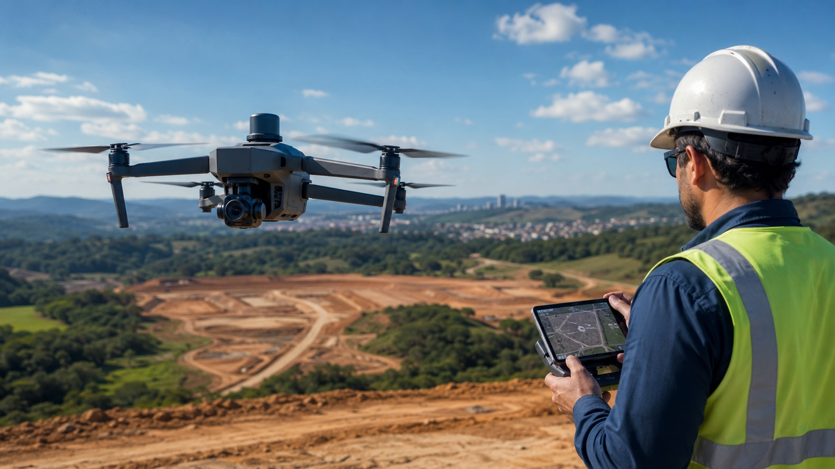 drones e mapeamento aéreo