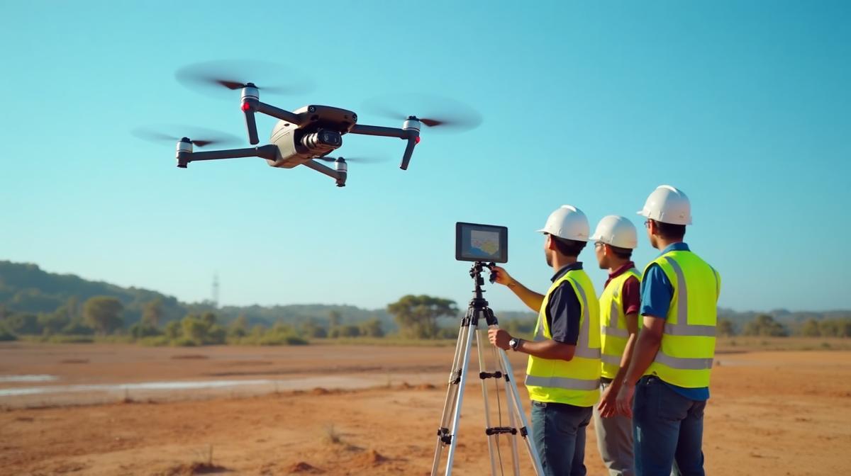 Topografia com drone - vantagens e limitações para projetos de engenharia